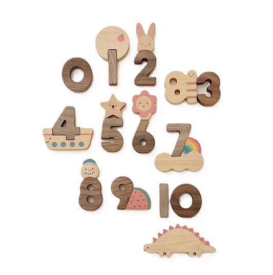 1 to 10 Number Play Block Set